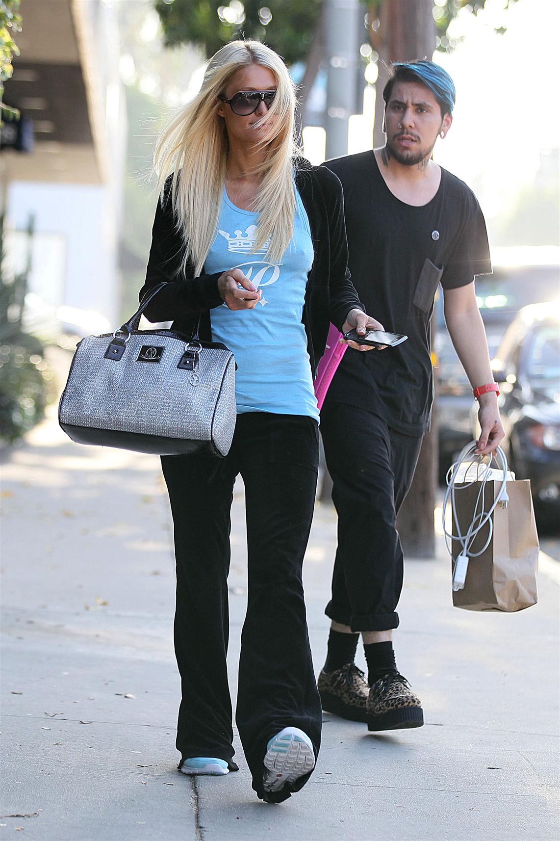 Paris Hilton leaving Galvin Benjamin Salon pictures | Picture 63036